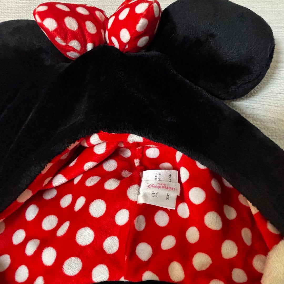 ディズニー ミニーマフラーキャップ