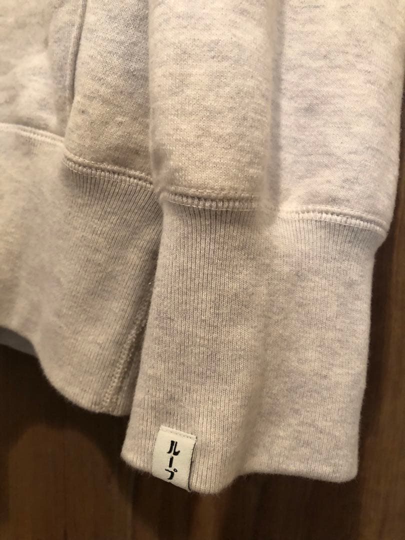 ループウィラー　　POGGYTHEMAN HOODIE オートミール　L