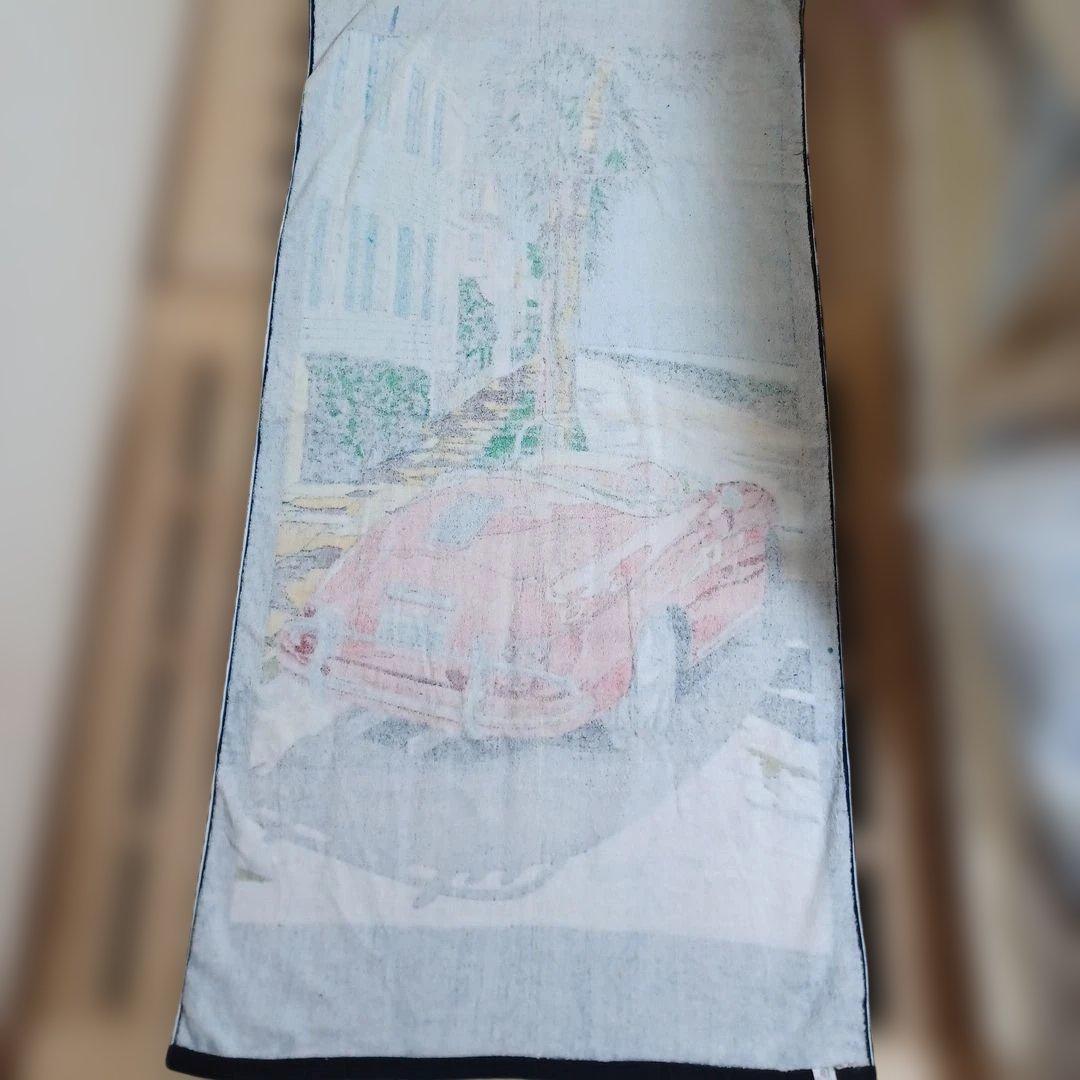 鈴木英人・ポルシェバスタオル　希少