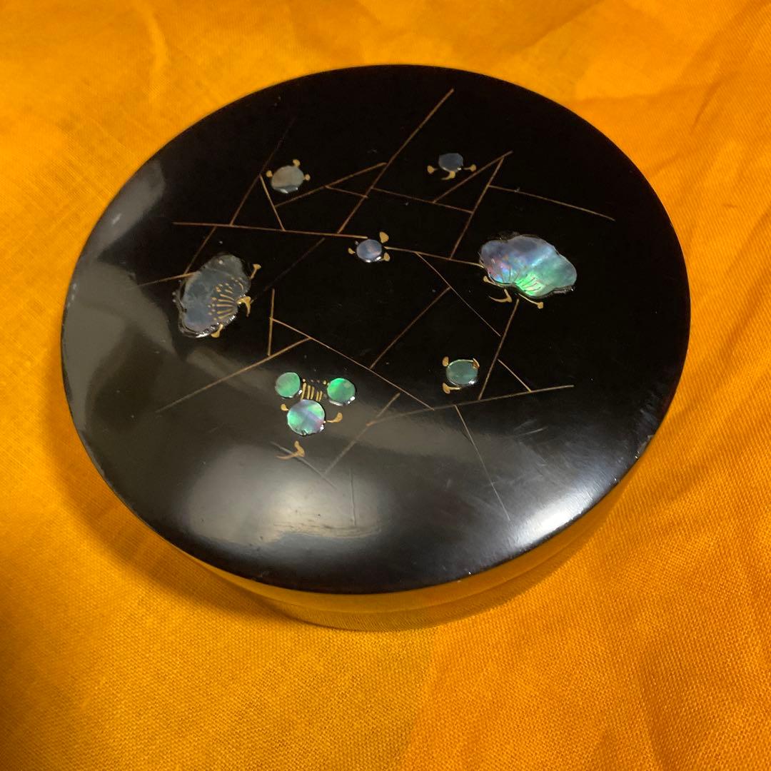 香合　螺鈿香合