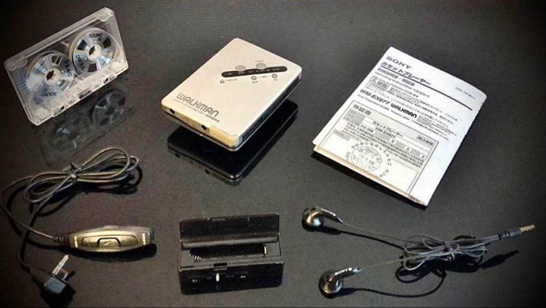 カセットウォークマンSONY WM-EX677「整備済み、完動美品」