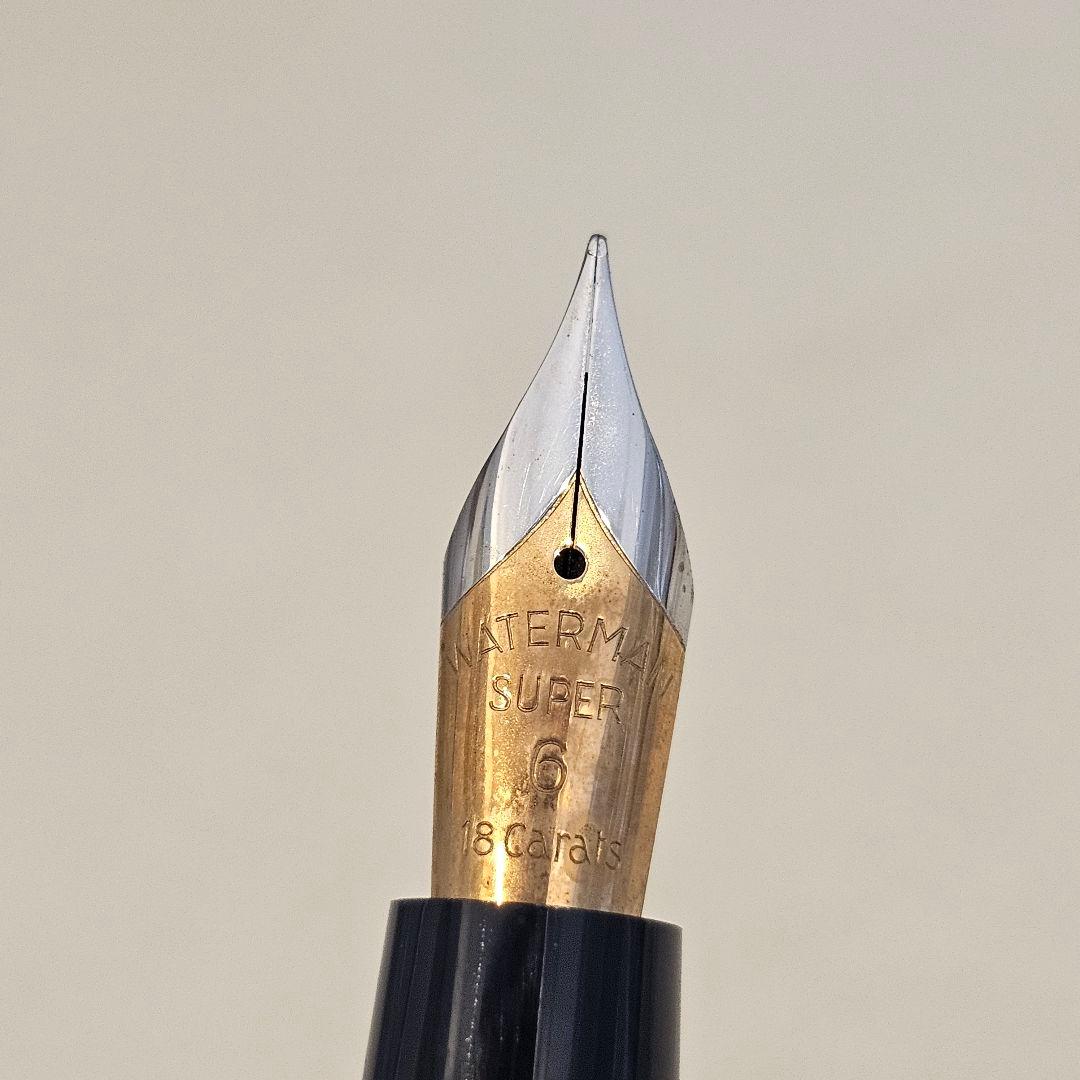 WATERMAN SUPER6ヴィンテージ万年筆18Carat