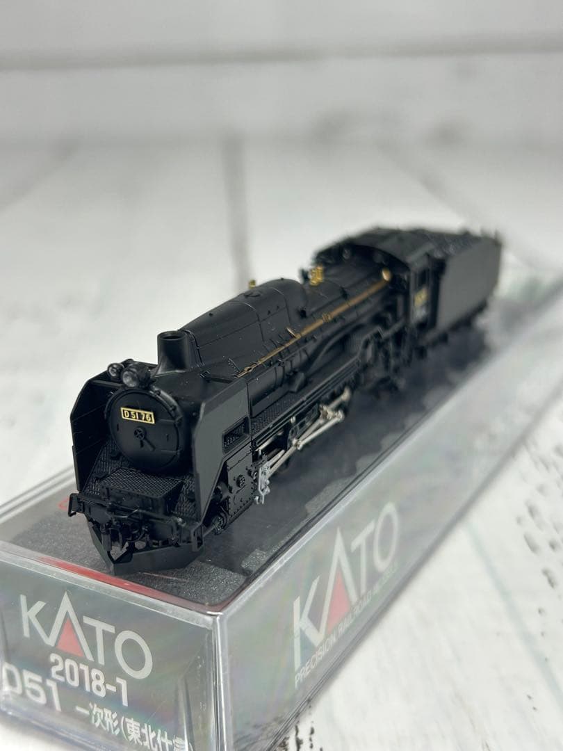 KATO 2018-1 D51 一次形（東北仕様）蒸気機関車 Nゲージ