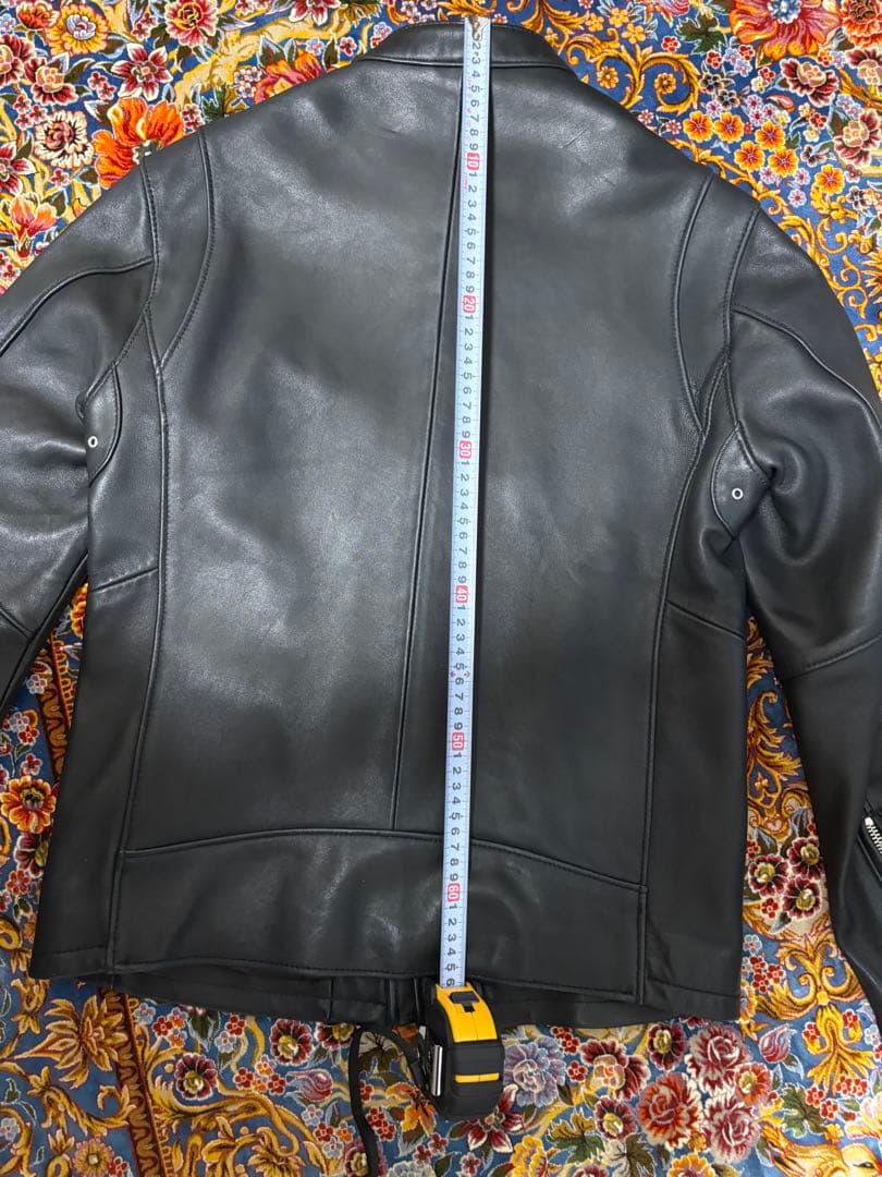 美品 BEAUTY&YOUTH シングルレザー ライダース L ブラック