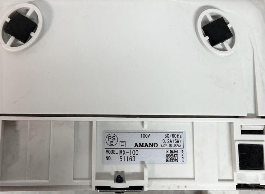 ★清掃済 美品 AMANO タイムレコーダー MX-100 + 専用カード20枚
