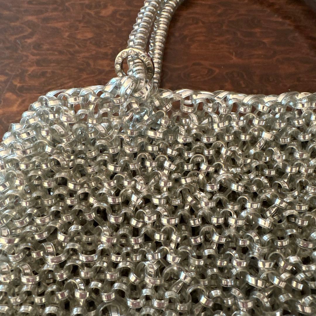 アンテプリマ　ワイヤーバッグ　シルバー