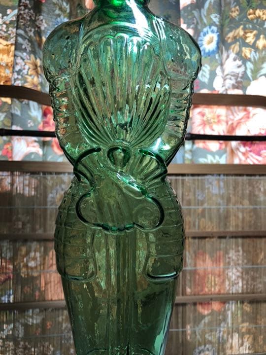 アンーテイグ硝子瓶イキリスガラス酒瓶高60cm