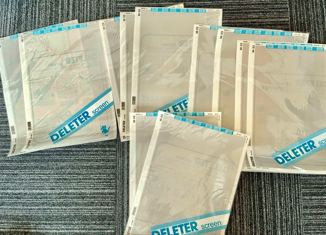 ③DELETER、IC、マクソン他スクリーントーンセット