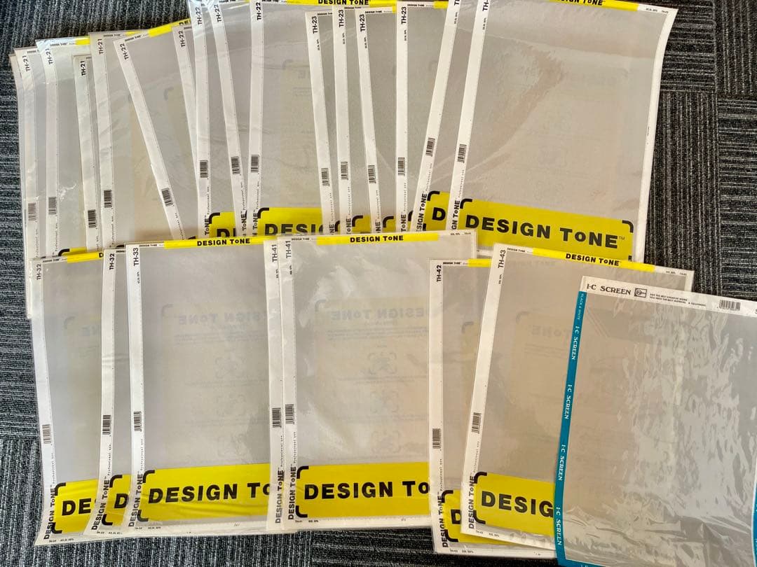 ③DELETER、IC、マクソン他スクリーントーンセット