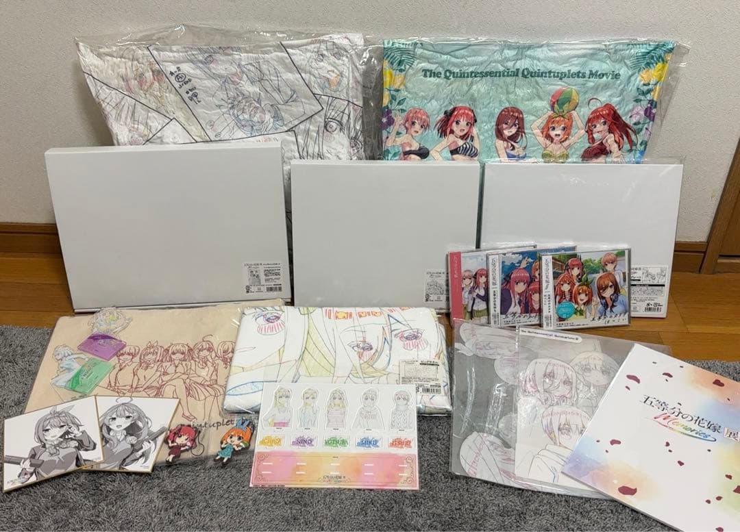 五等分の花嫁展 グッズ まとめ売り
