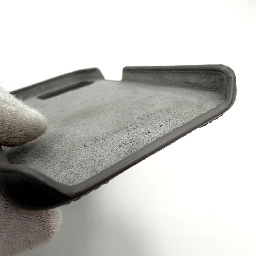 新品・未使用　Christian Dior レザー iPhoneケース グレー