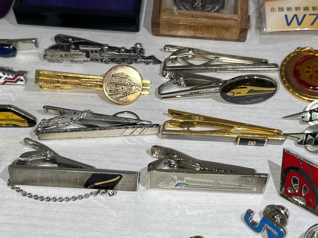 鉄道　功績賞　勤労賞ほかネクタイピンなど