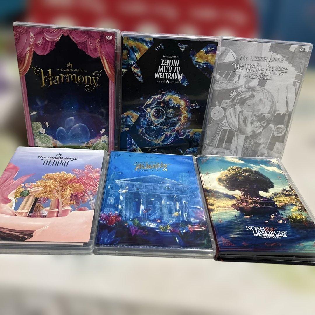 Mrs. GREEN APPLE DVD6枚