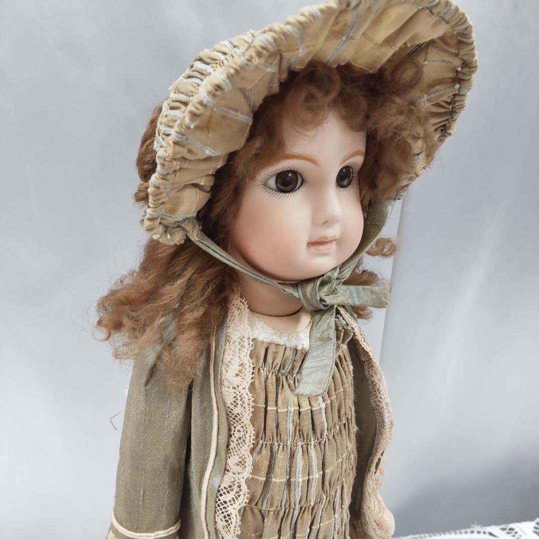 アンティークドール　リプロ　人形　ジュモー　海外作家　ビスクドール