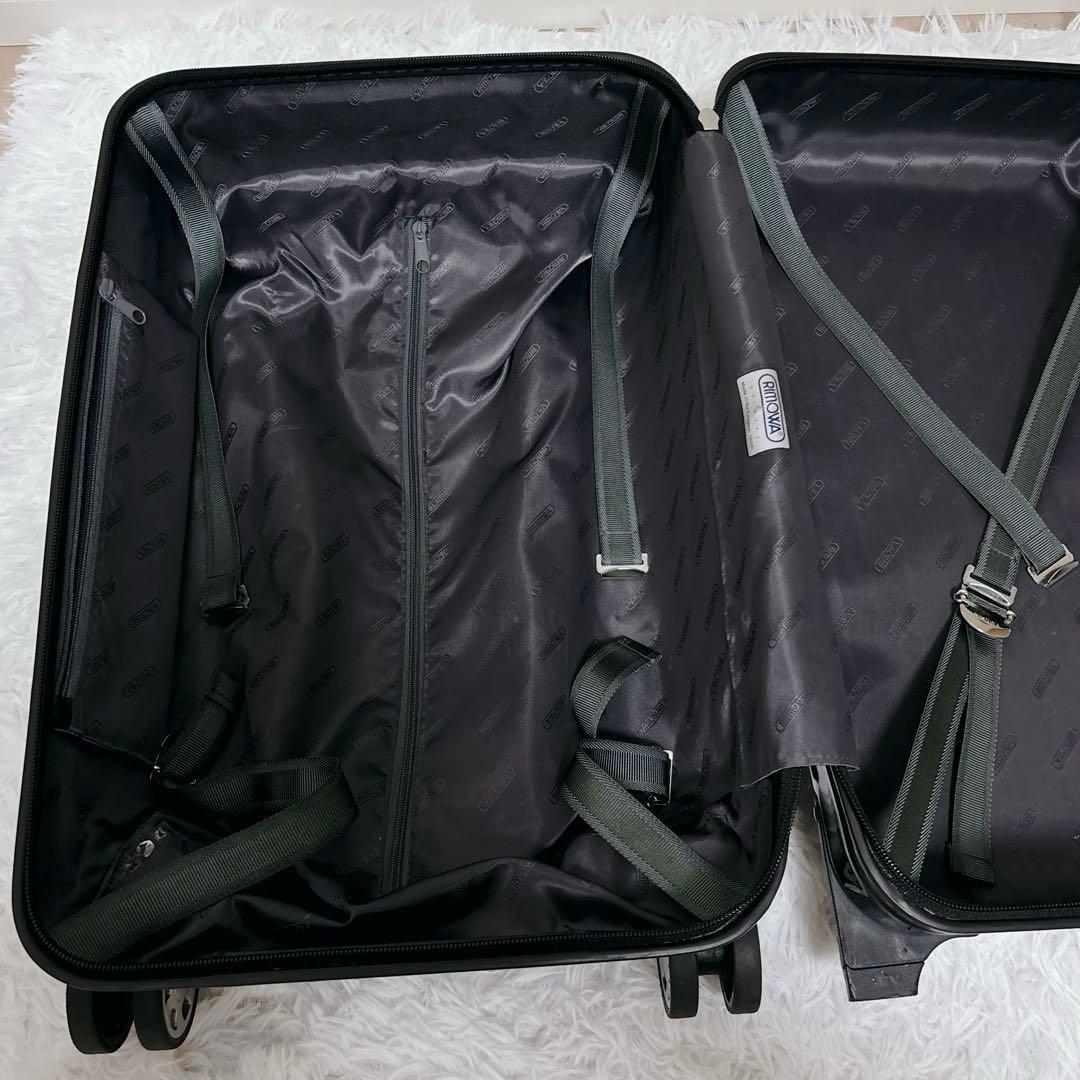 リモワ サルサ 32L 2輪 機内持ち込み ブラック×シルバー TSAロック付き