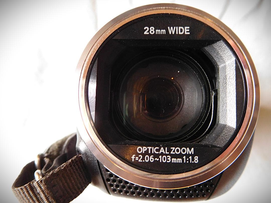 【中古・美品】Panasonic ビデオカメラHC-V360MS ブラック