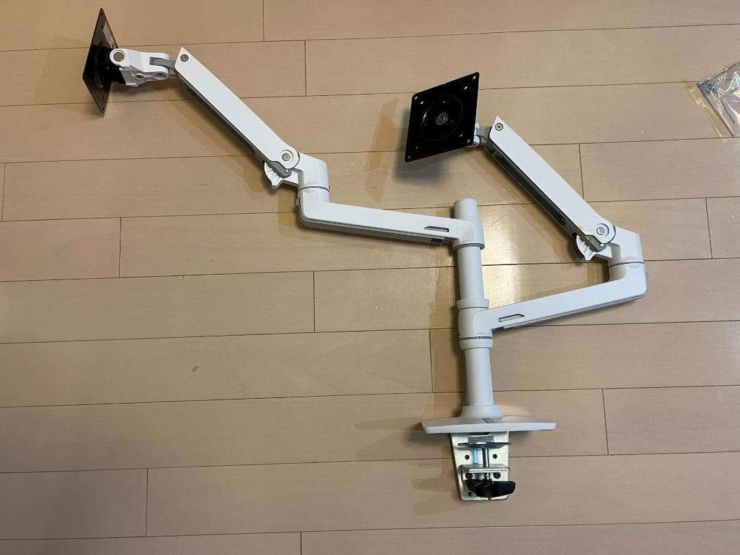 エルゴトロン LX モニターアーム デュアル 白【45-492-216】