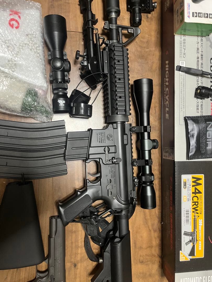 (最終値下げ)m4電動ガン18歳以上用　カスタム