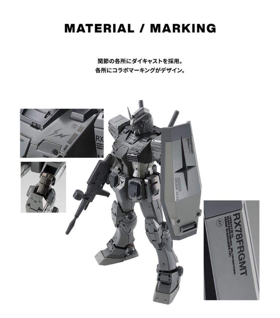 ガンダム　藤原ヒロシ　フラグメント　RX78FRGMT GUNDAM