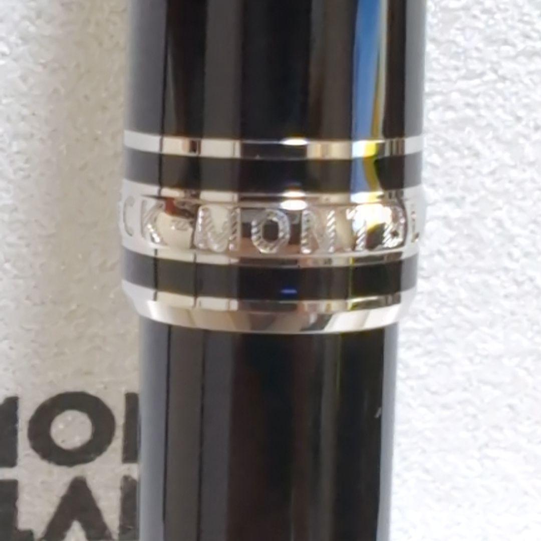 【未使用品♪】 モンブラン 164 ボールペン プラチナ × ブラック