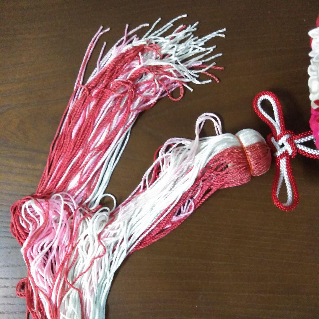 つまみ細工　吊りくす玉　てまり