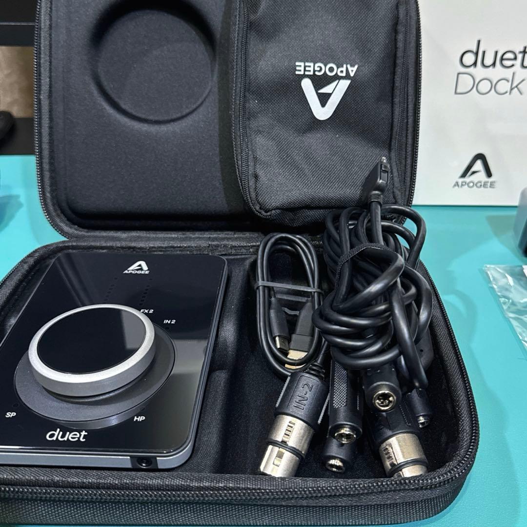 Apogee duet3 DuetDock セット オーディオインターフェイス