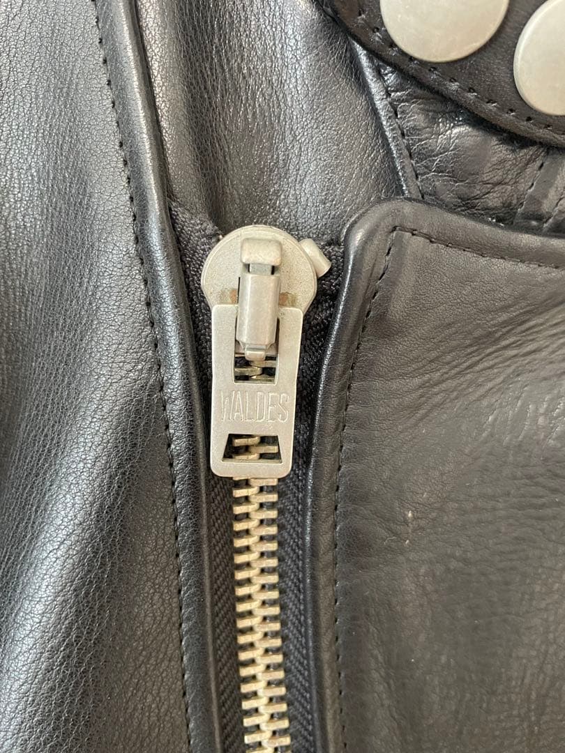 ミハラヤスヒロ　黒　レザーシングルライダースジャケット