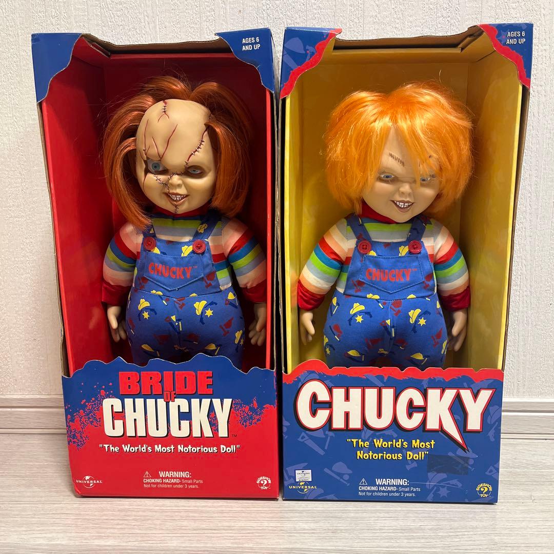チャッキー フィギュア 2体セット チャイルドプレイ CHUCKY ビッグサイズ