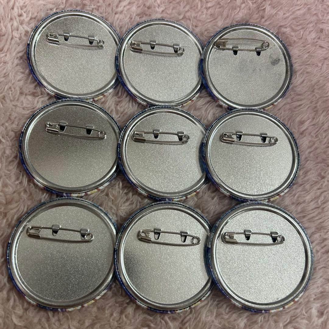 青柳冬弥 グリッター缶バッジ 10A 9点 冬弥