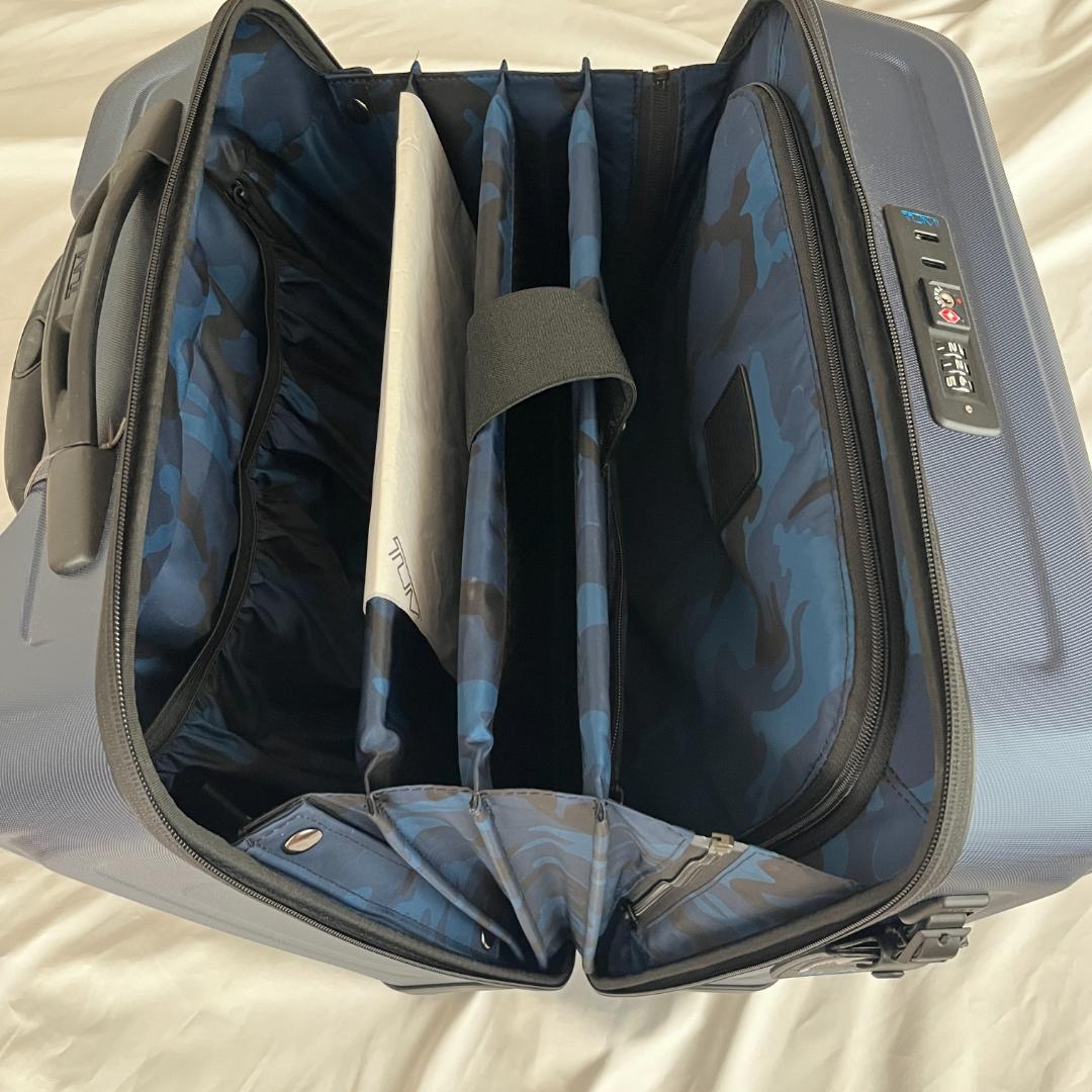 未使用 トゥミ×ソフネット スーツケース ポリカーボネート 機内持込 ネイビー