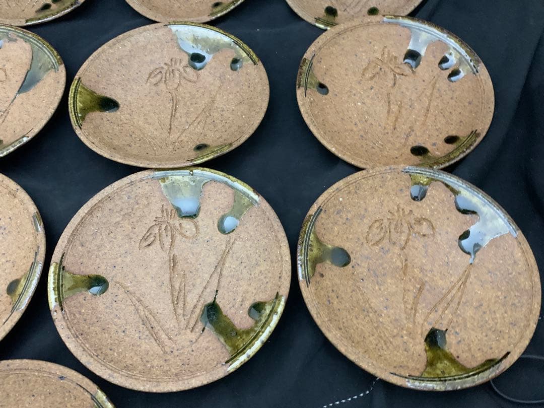 高橋楽斎 皿　器10枚