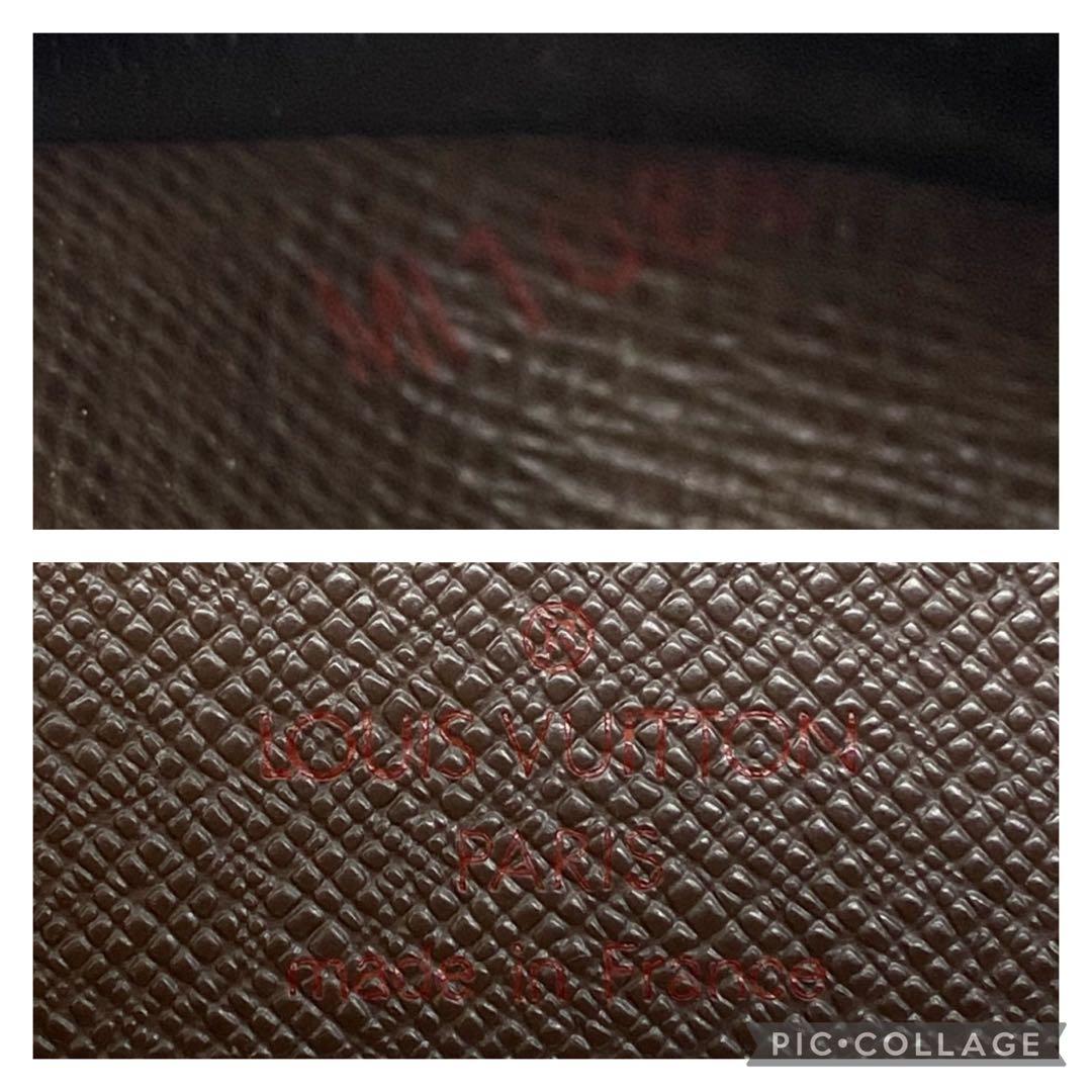 ルイヴィトン ダミエ ポルトフォイユ　ヴィエノワ がま口　財布