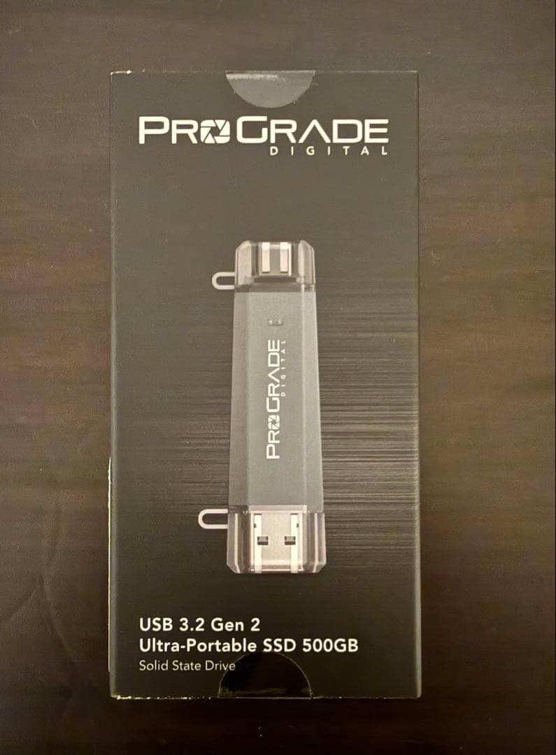 外付けハードディスク・ドライブ ProGrade Digital USB 3.2 Gen 2 SSD 500GB