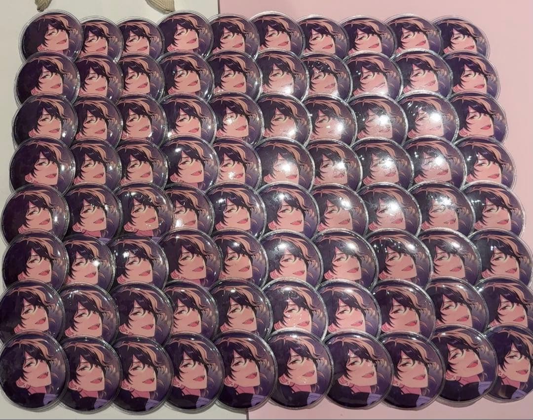 朔間零 フィーチャー2 開花前 缶バッジ