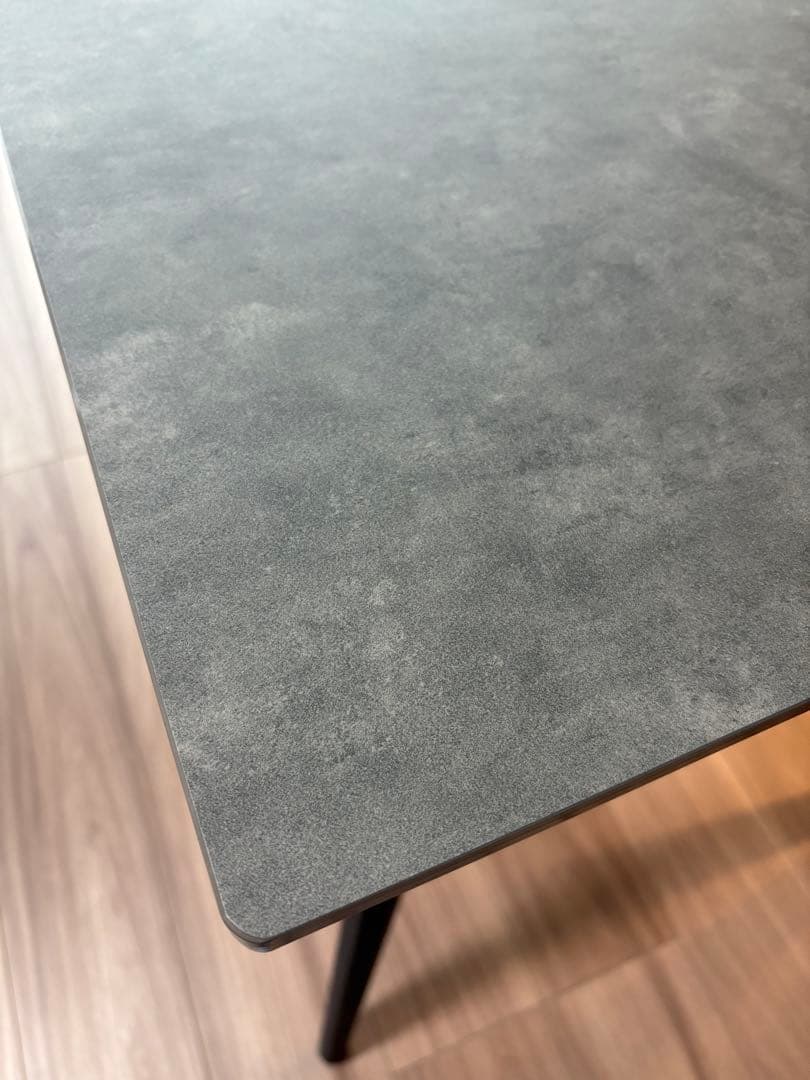 【美品】セラミック　ダイニングテーブル（120cm×75cm）