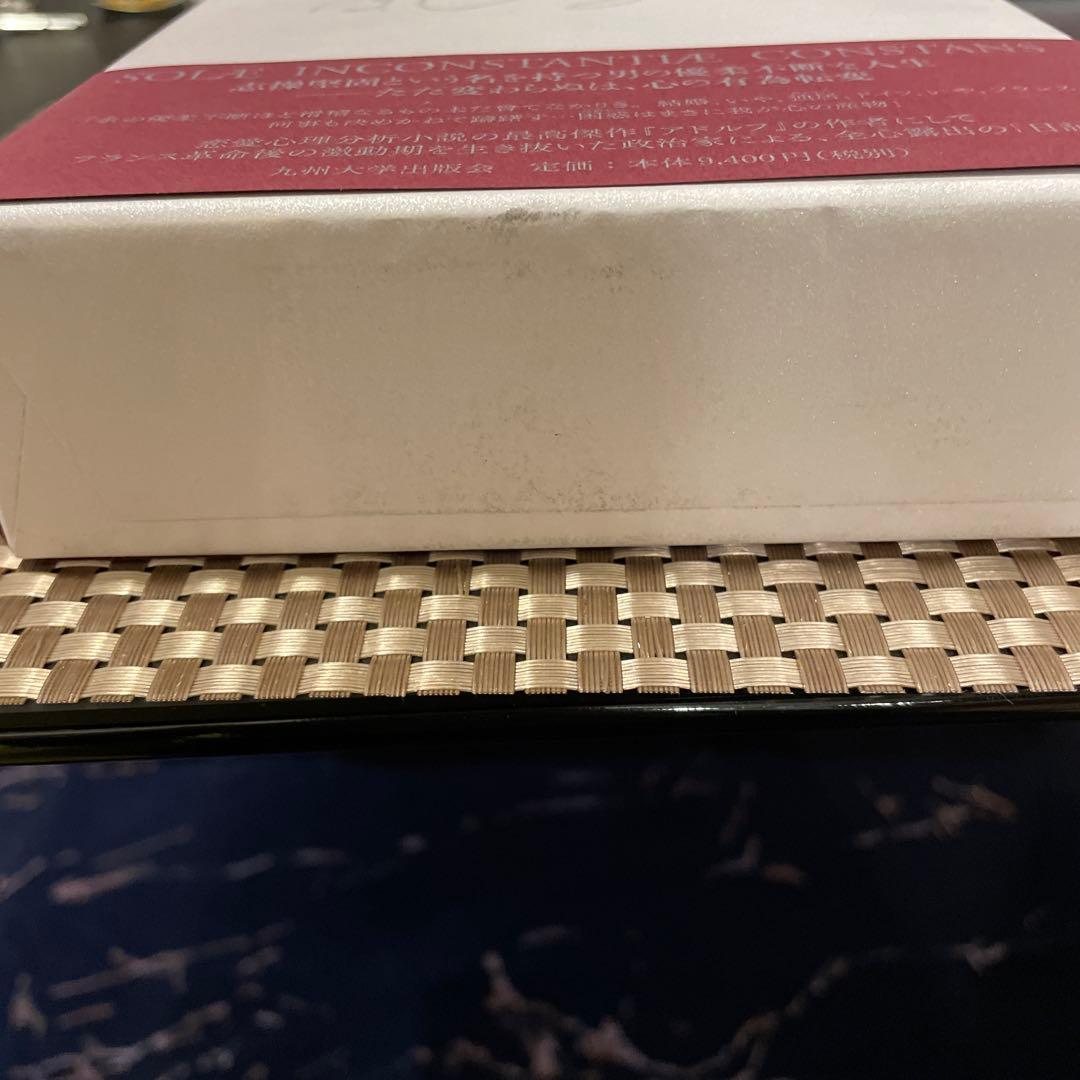 バンジャマン・コンスタン日記 訳：高藤冬武 出版社：九州大学出版会