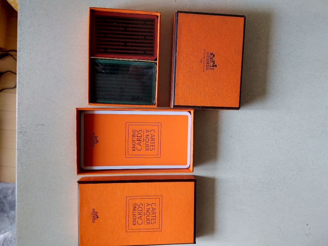 Hermès エルメス　ミニトランプ　ノッティングカード
