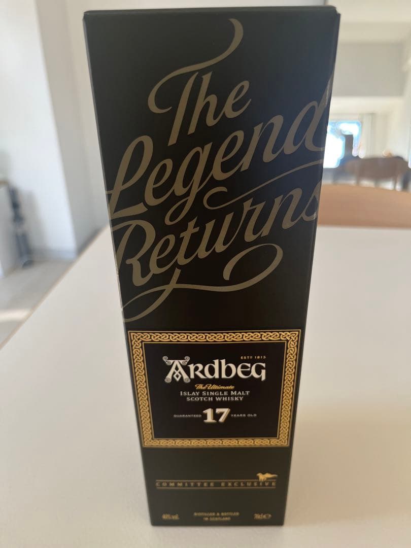 【新年値下げ！新品未開封】アードベッグ17年新品（限定品）