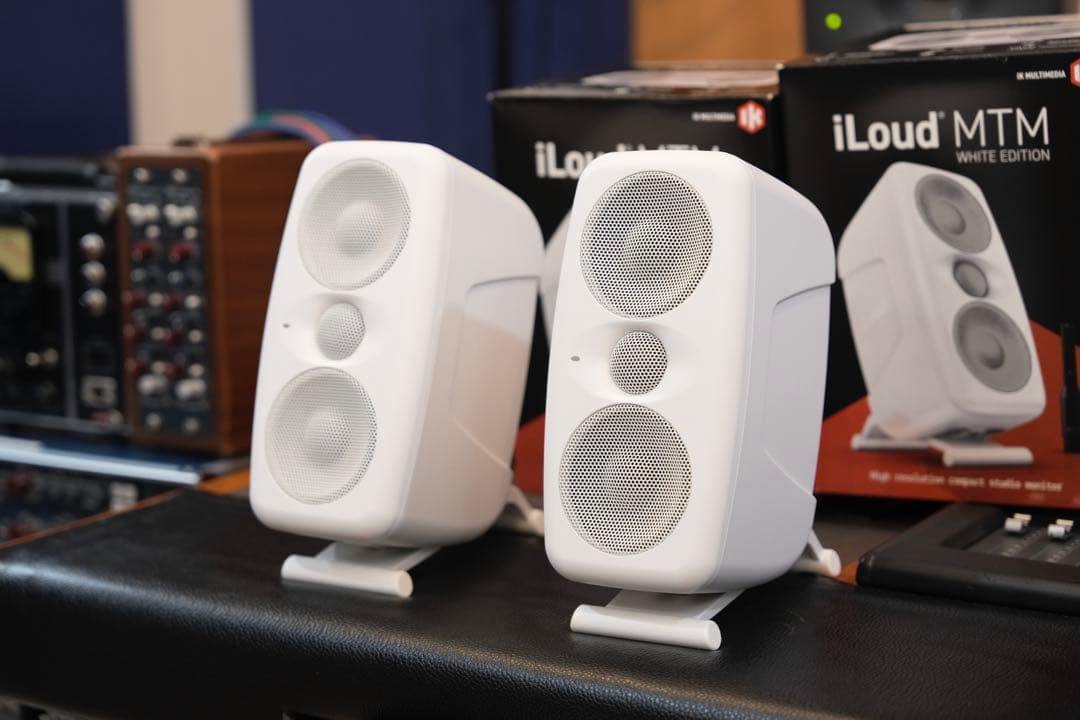 IK Multimedia iLoud MTM 初代 2本ペア ホワイト