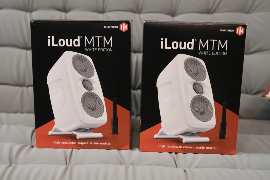 IK Multimedia iLoud MTM 初代 2本ペア ホワイト