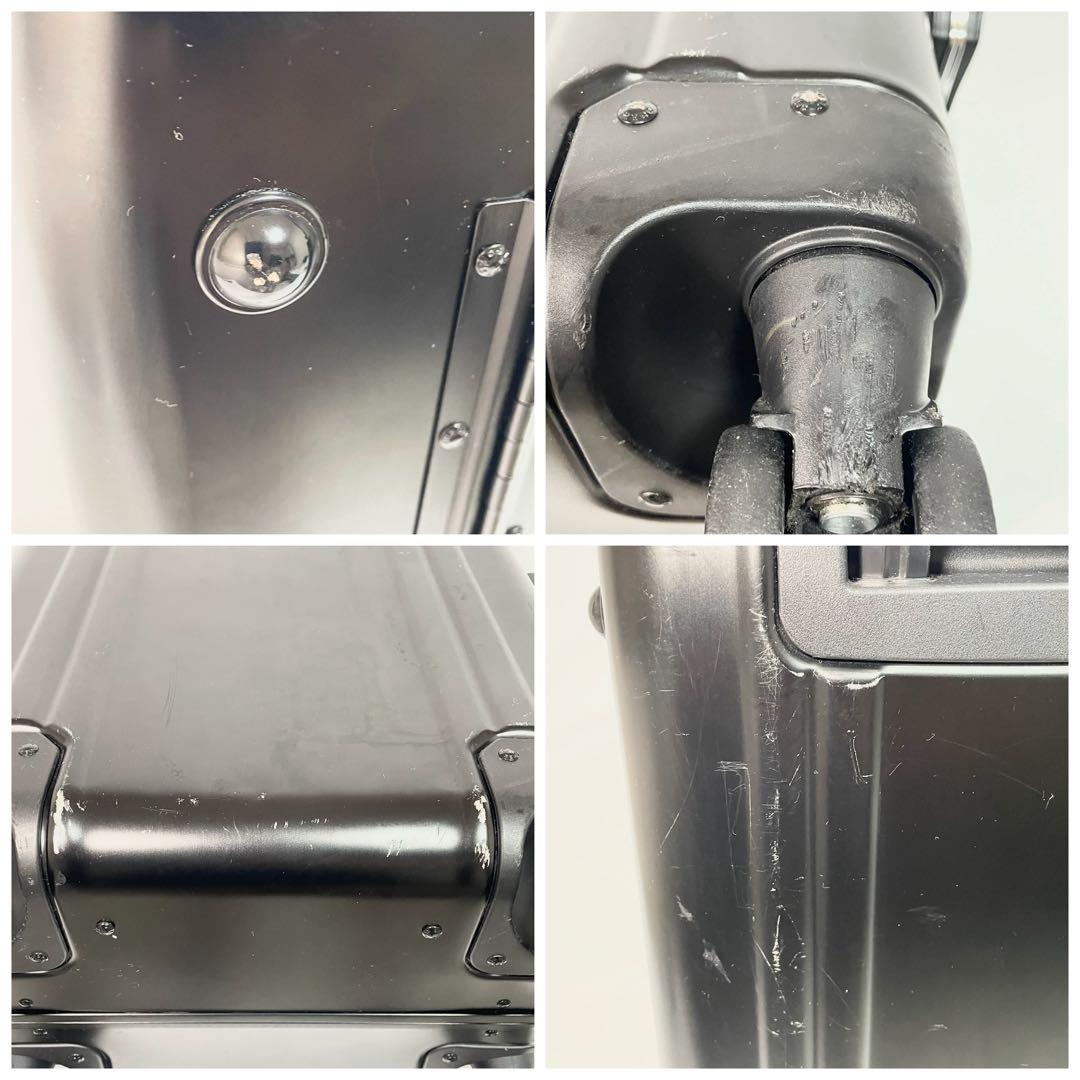 ゼロハリバートン　アルミキャリーケース　ブラック