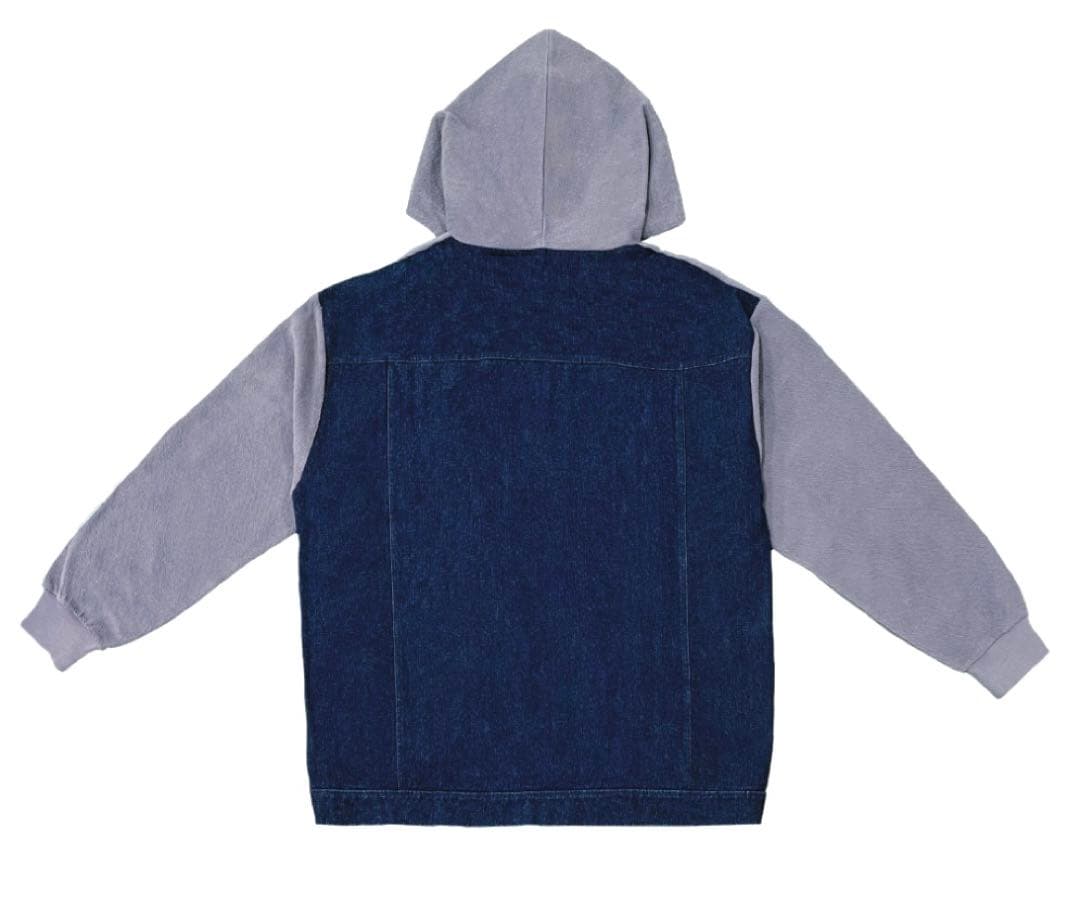 バウンディvaundyツアーグッズFUSION新品デニムパーカーmサイズグレー