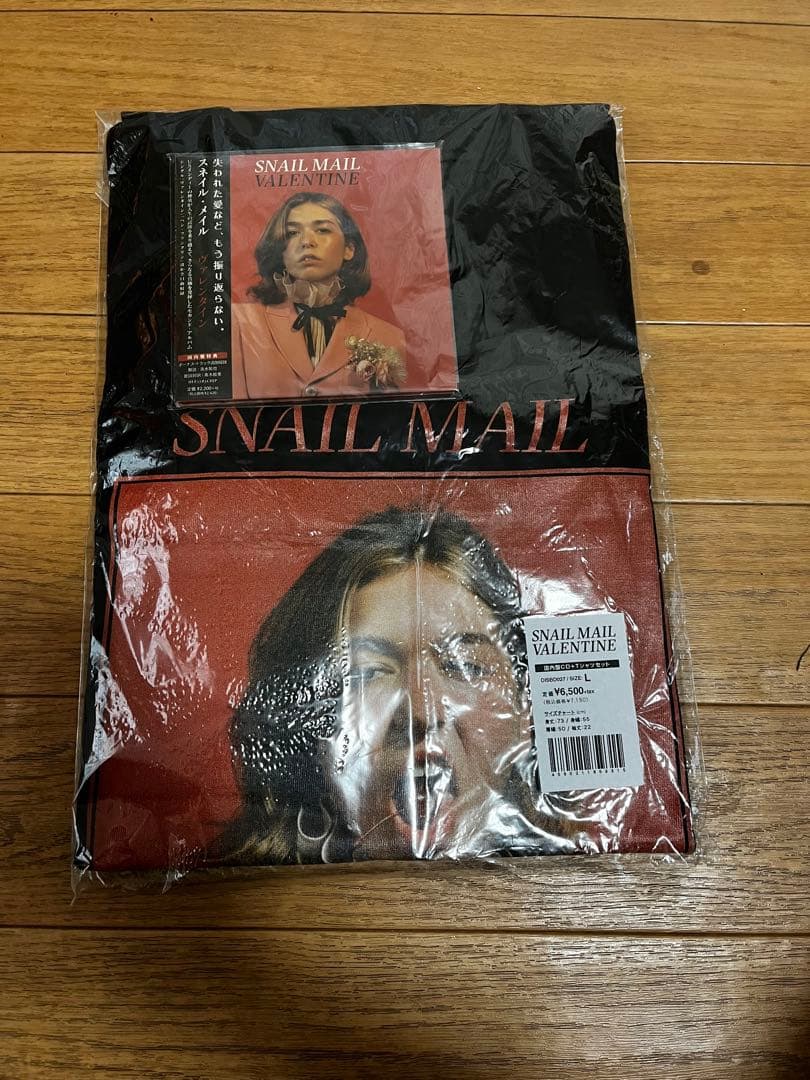 Snail Mail Valentine TシャツLサイズ CD付き　新品未開封