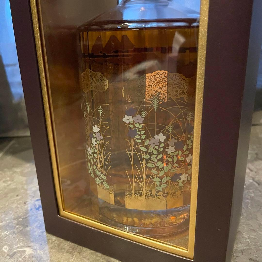 SUNTORY サントリーウイスキー 響 17年　 意匠ボトル　武蔵野富士　箱付