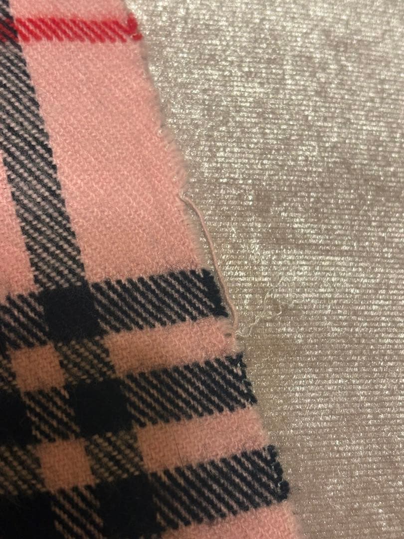 Burberry ひざ掛け マフラーセット