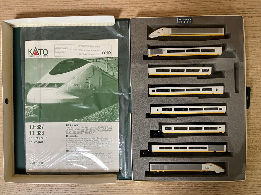 KATO ユーロスター 8両基本セット