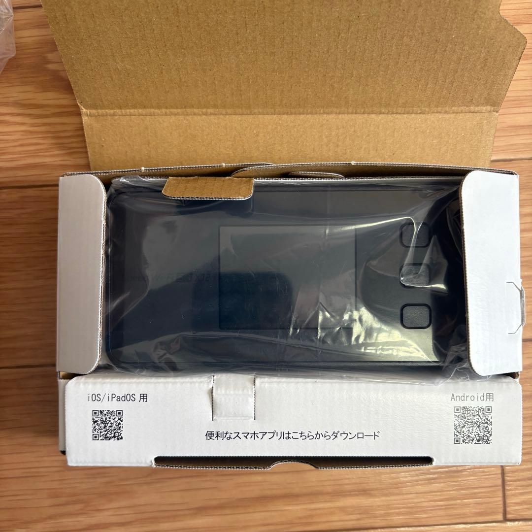 Speed Wi-Fi 5G X12ブラック クレードル付き