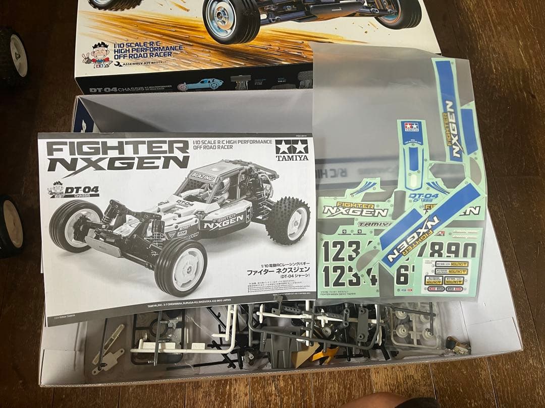 タミヤ　DT04 ファイターネクスジェン　メカ付き！