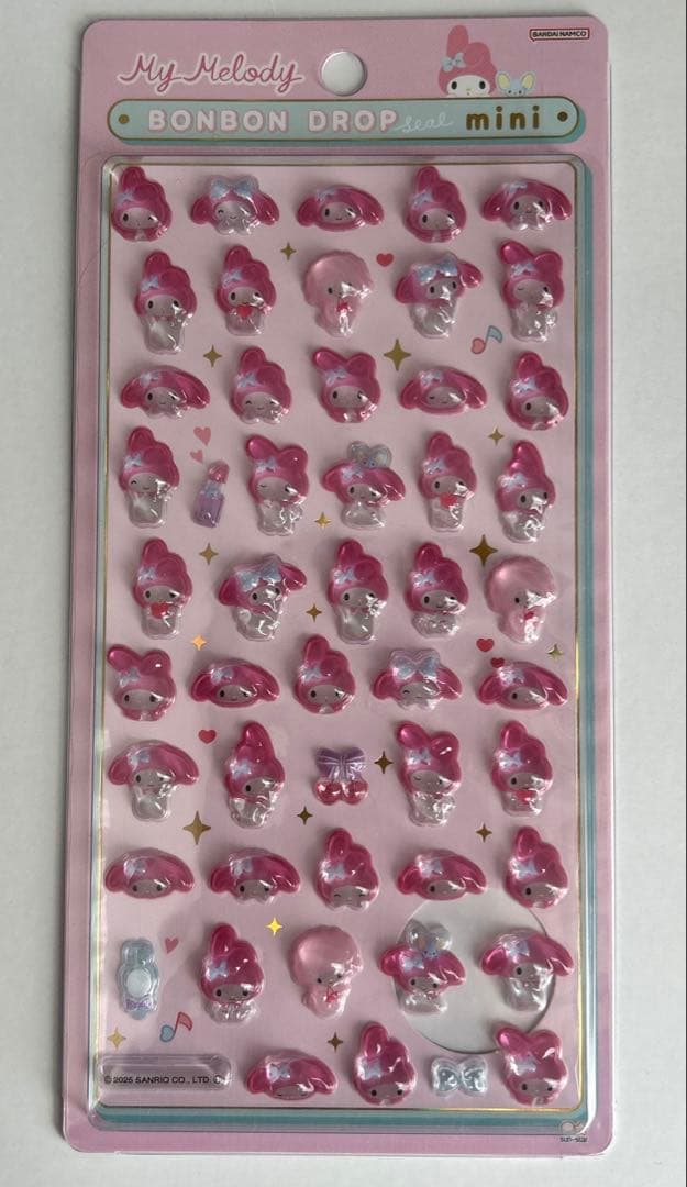正規品　サンリオ　ボンボンドロップシールmini 全８種 コンプリートセット