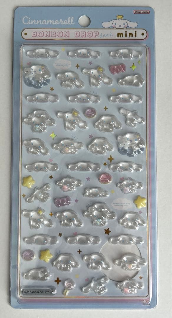 正規品　サンリオ　ボンボンドロップシールmini 全８種 コンプリートセット